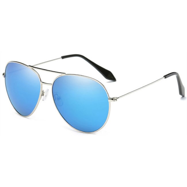 Pilotenbril spiegelglazen - Blauw